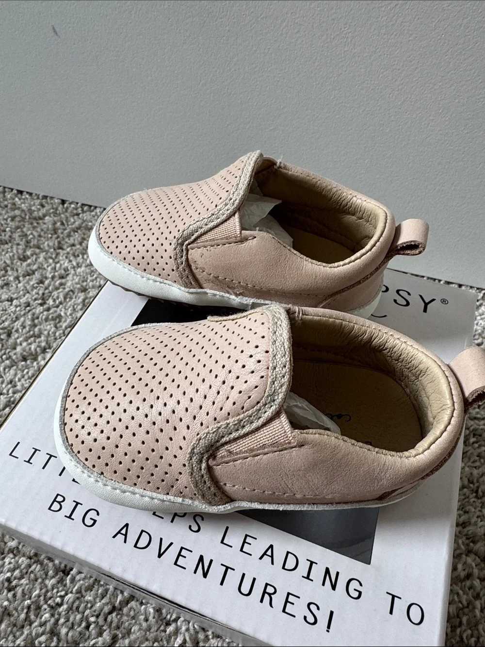 Little Bipsy Toddler Slip-On Shoes - Blush